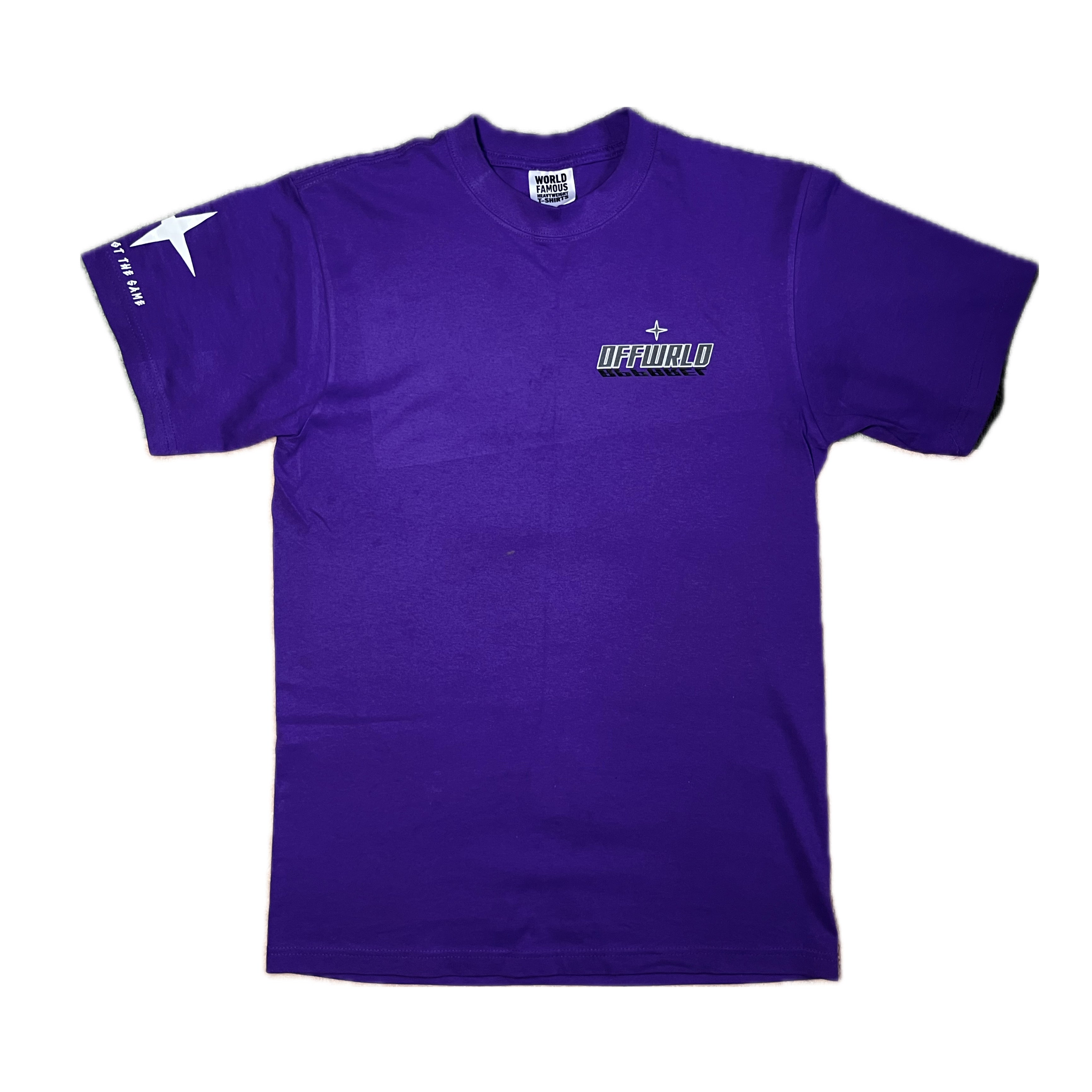 OFFWRLD APPAREL Reflective T-Shirt - Purple
